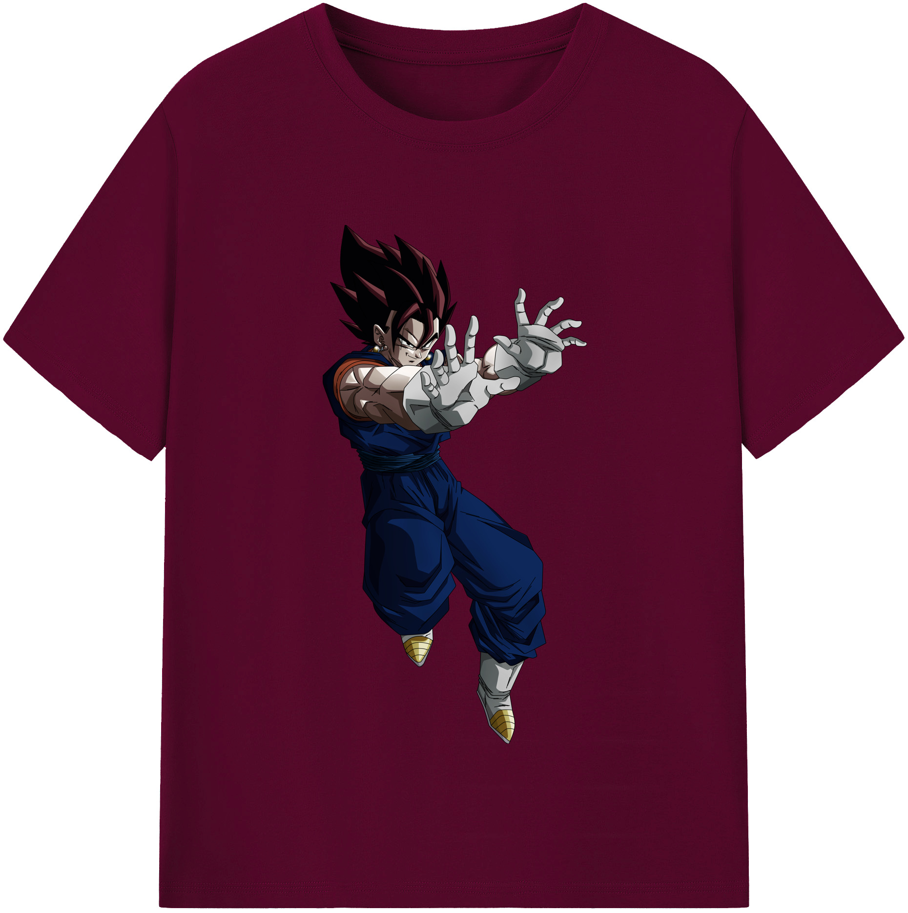 （画像用） ドラゴンボール ベジット DRAGON BALL Vegetto レディースカジュアルプリントTシャツ（綿100％）